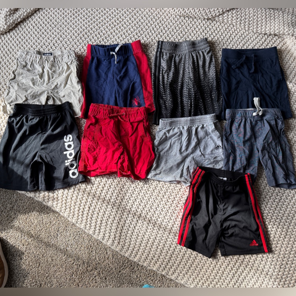 9-item Boys Shorts Clothing Lot— size 4T and 4.